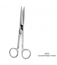 23 Curved Pointed General Surgical Scissors (14.5cm)